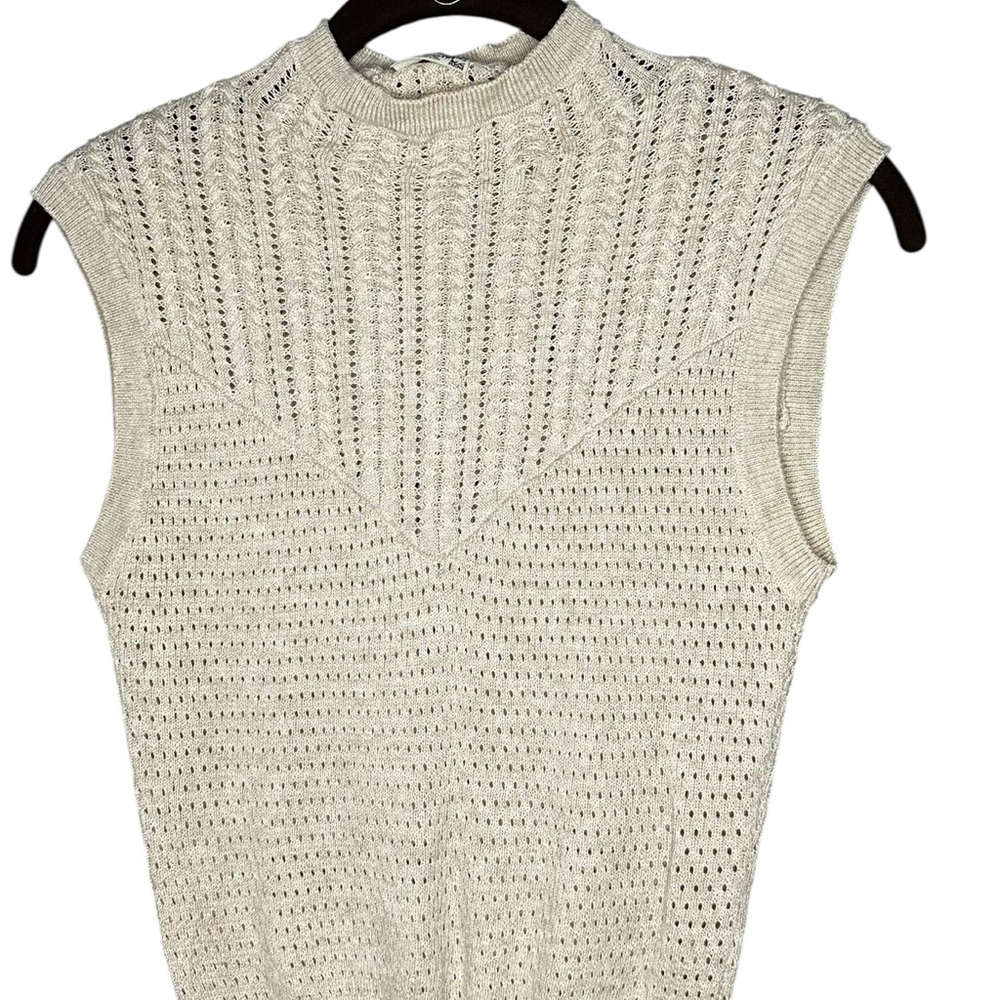 Free People Intimately Sweater Knit Vest Size Small
